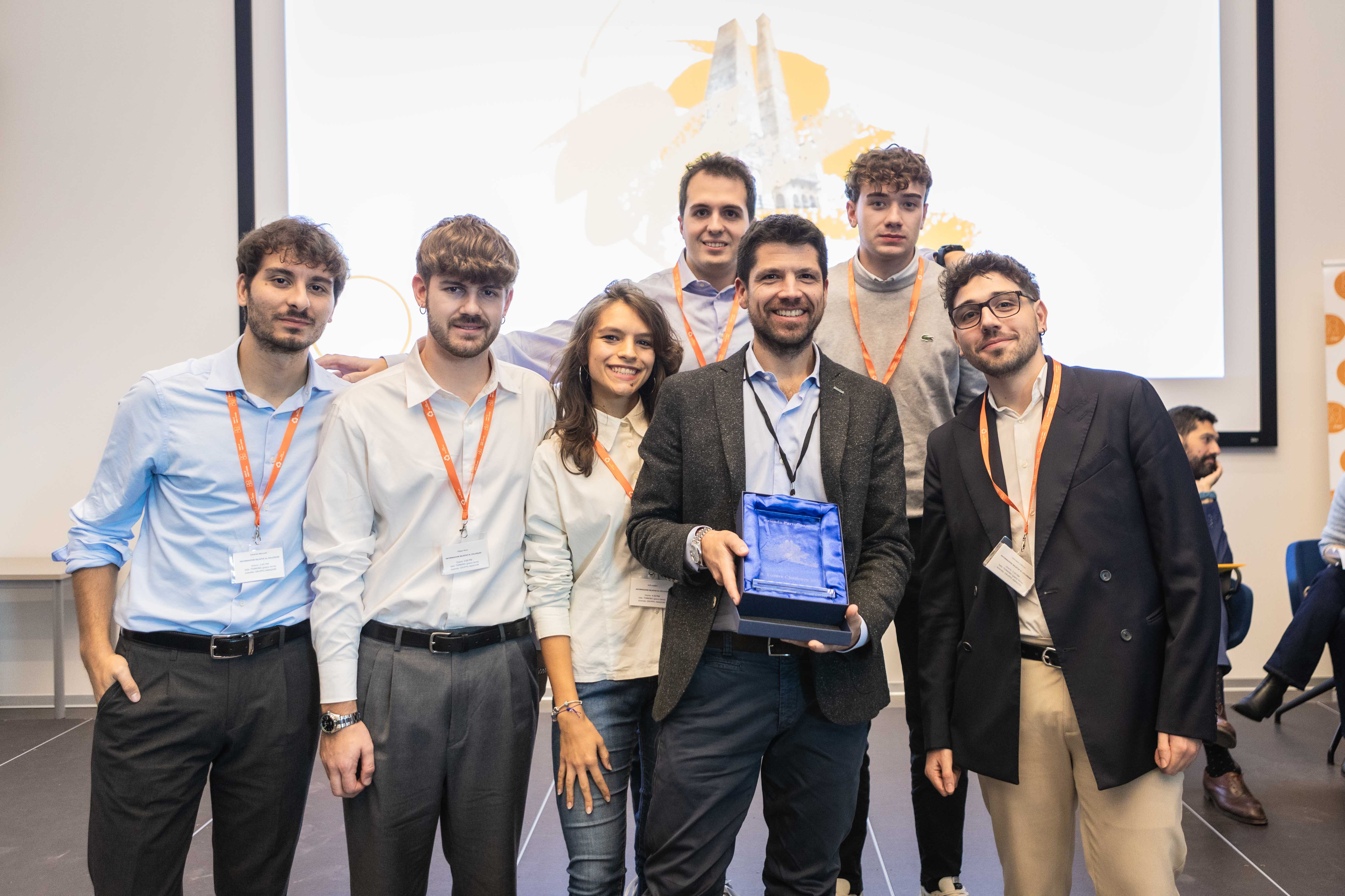 Young talent and businesses teaming up to innovate: Amadori Group at the B.Future Challenge 2025
